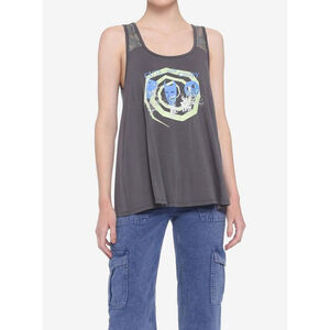 The Nightmare Before Christmas Lace-Back Girls Tank Top (Lg)